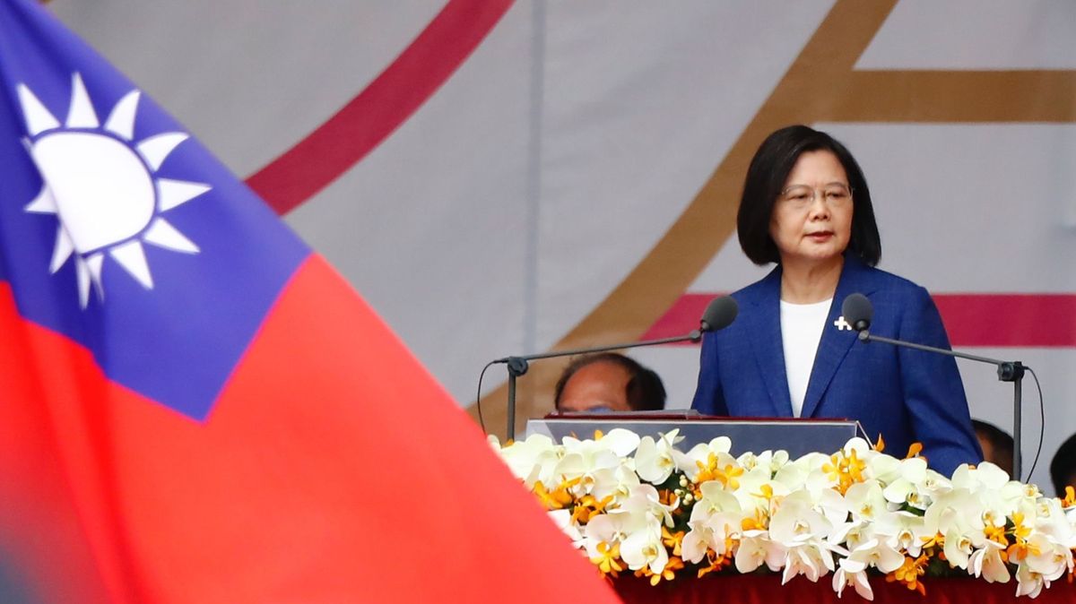 Vzkaz z Tchaj-wanu do Číny: Budeme hájit demokracii, řekla prezidentka